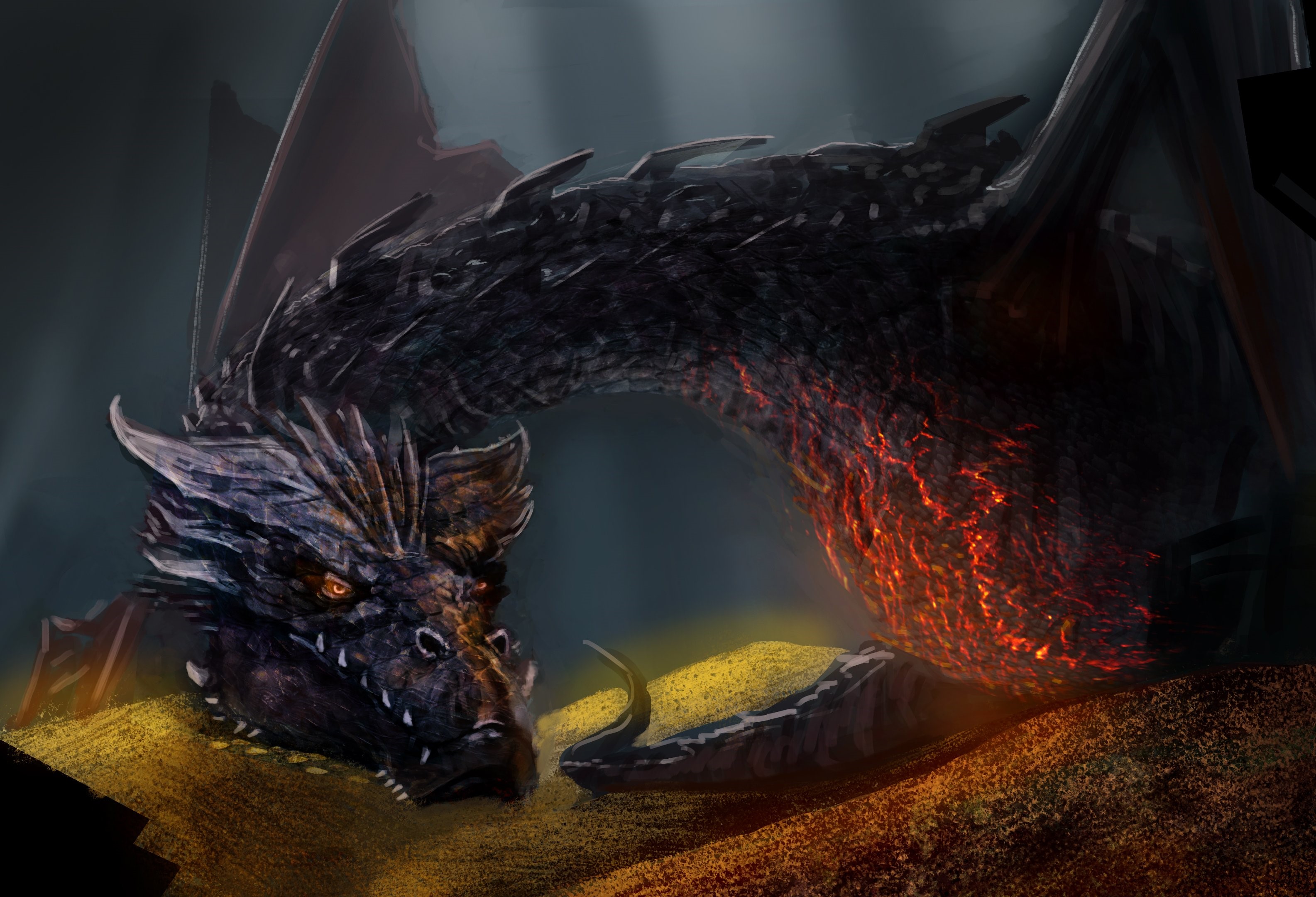 The terrifying Smaug